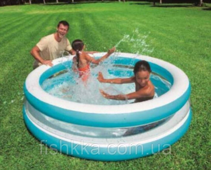 Дитячий надувний басейн Intex 57489 (203х51 див.)