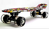 Penny Board "Deck" Світяться колеса!, фото 4