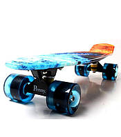 Penny Board "Вогонь і лід" Світяться колеса.
