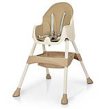 Дитячий стільчик для годування M 4136 Beige, фото 3