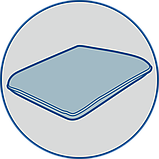 Подушка ортопедична Latex Classic S 41,5х24х11см J2513 Олві Україна, фото 4