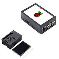Geekcreit® 3,5-дюймовый сенсорный ЖК-экран TFT + защитный чехол + стилус для Raspberry Pi 3B +/3B/2B