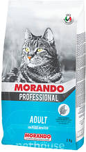Morando Miogatto Adult 03 Сухий корм для кішок з телятиною і ячменем 1,5 кг