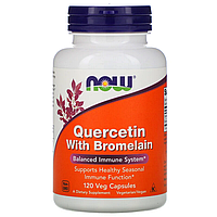 Quercetin with Bromelain Now Foods 120 капсул