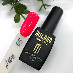Гель-лак Milano Neon No5, 8 мл