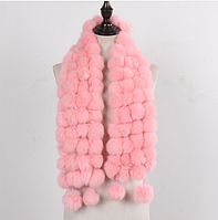 Шарфи з натурального хутра кролика! Зимовий хутряний шарф.