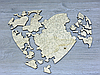 Пазли у формі серце з фанери (2285), фото 2