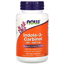 Indole-3-Carbinol 200 мг Now Foods 60 капсул