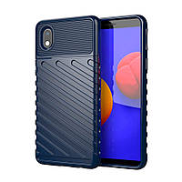 Чохол Lenuo Thunder для Samsung Galaxy A01 Core A013F Navy Blue