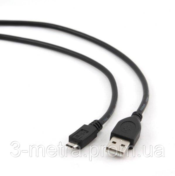 Cablexpert Кабель micro USB2.0, A-тато/micro B-тато, 0.3 м, преміум