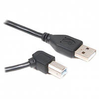 Cablexpert Кабель USB2.0 A-тато/B-тато, кутовий, 1.8 м, преміум