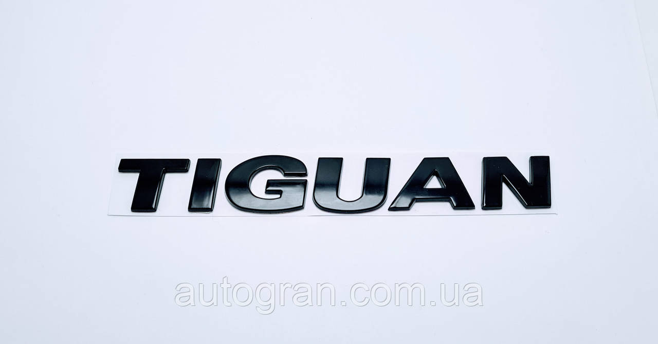 Емблема напис багажника VW TIGUAN чорний