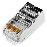 Коннектор RJ45 FTP-8P8С LogicPower (100 шт)