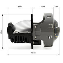 Світлодіодні Лінзи AOZOOM A3 MAX 3.0" / BI-LED ENEG AOZOOM A3 Max, фото 5