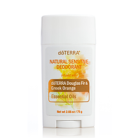 Натуральний ніжний дезодорант doTERRA Natural Sensitive Deodorant Douglas Fir & Greek Orange / 75 гр
