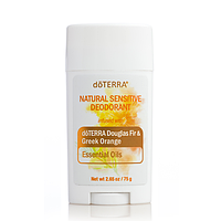 Натуральный нежный дезодорант doTERRA Natural Sensitive Deodorant Douglas Fir & Greek Orange / 75 гр