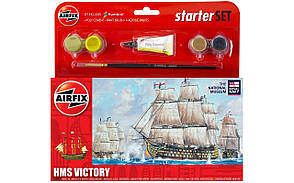 Подарунковий набір із моделлю британського корабля HMS "Victory". 1/400 AIRFIX 55104