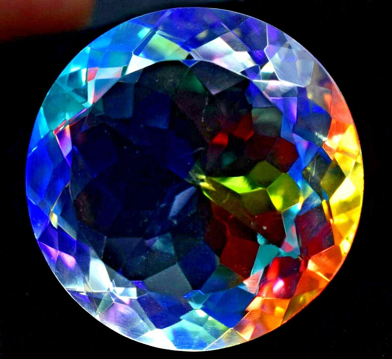 Райдужний кварц 35.65 Ct Сертифікат