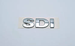 Емблема напис багажника VW Volkswagen SDI для Caddy Touran Golf