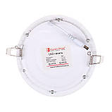 LED-панель кругла Ø170 мм 12 Вт, нейтральний білий 4100К, 1080 Лм SL-1, фото 3