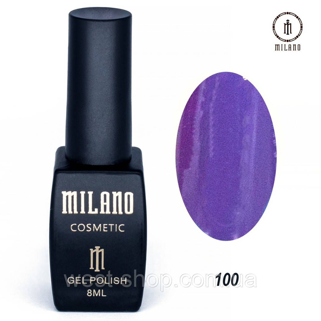 Гель-лак Milano 8 мл, № 100 ❗️Критический срок годности