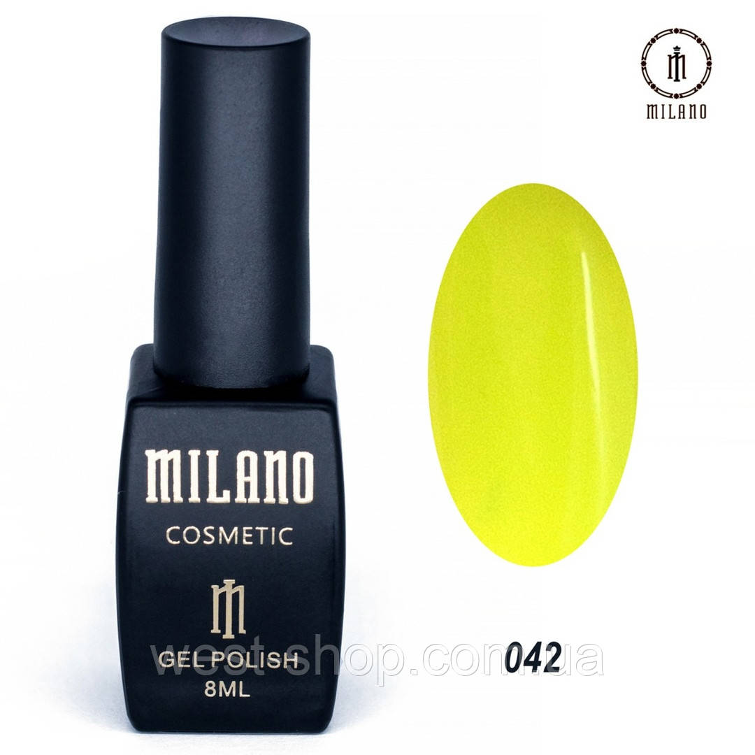 Гель-лак Milano 8 мл, № 042