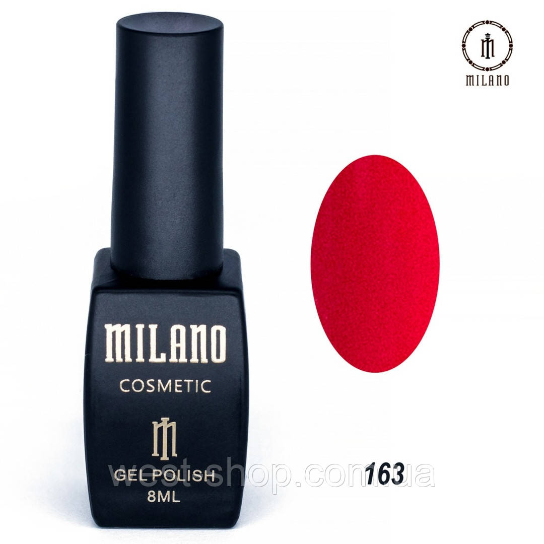 Гель-лак Milano 8 мл, № 163
