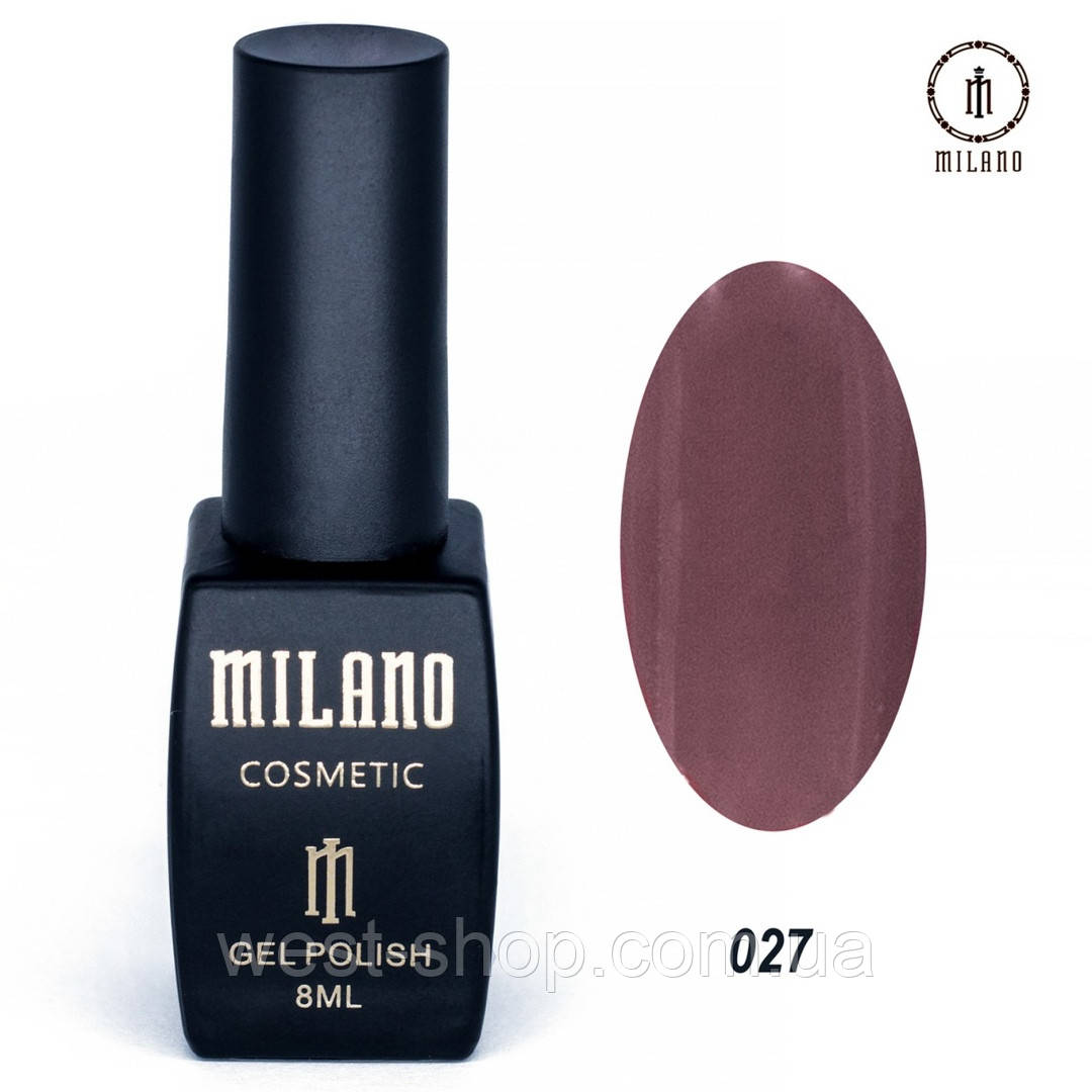 Гель-лак Milano 8 мл, No 027