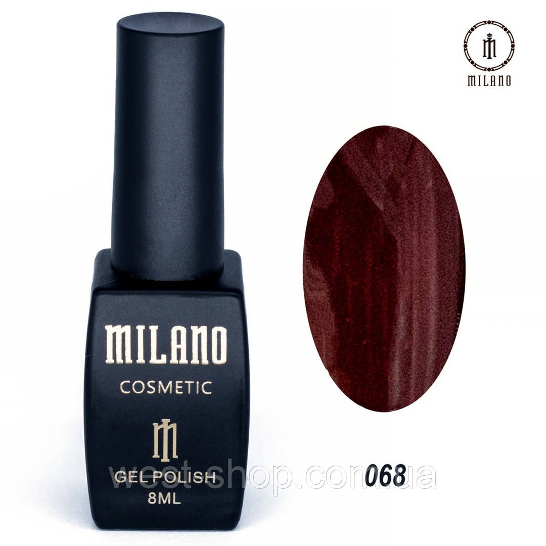 Гель-лак Milano 8 мл, № 068