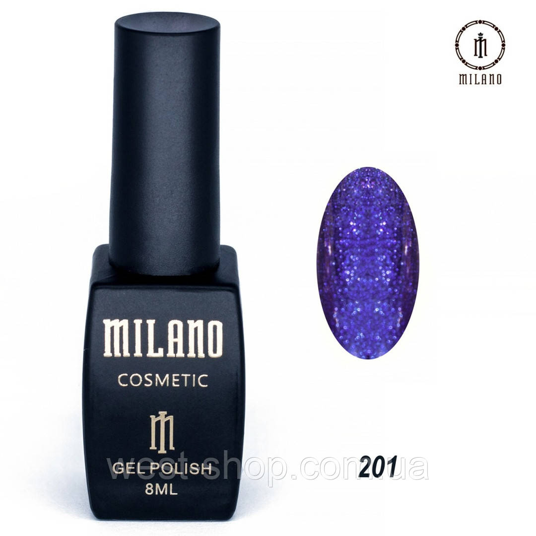 Гель-лак Milano 8 мл, № 201 ❗️Критический срок годности