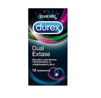 Презервативи Durex Dual Extase 12  шт 5052197053432