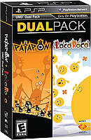 Комплект игр PSP Dual Pack 2 Games in 1 - Patapon & LocoRoco для Sony PSP 3000 PlayStation Portable