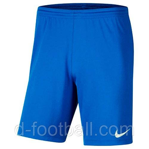 Спортивні ігрові шорти Nike Park III BV6855-463, Синій, Розмір (EU) — L