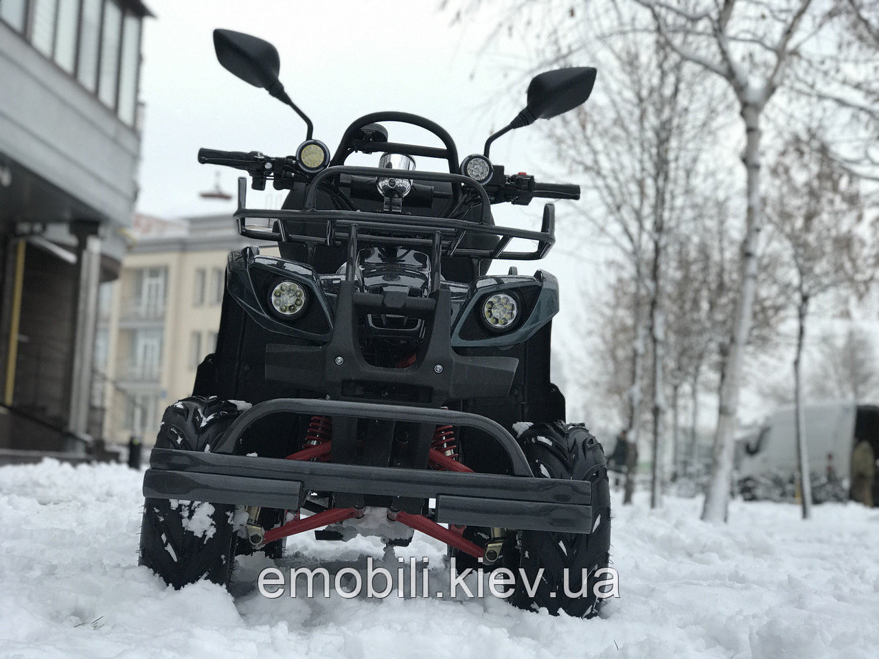 Електроквадроцикл CRAFTER GRAND PLATINUM 48V 1000W, мультимедійна сигналізація, підсвічування днища, фото 1