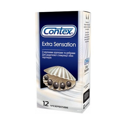 Презервативи Contex Extra Sensation 12 шт 5052197051506