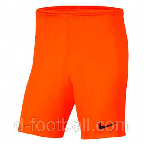 Спортивні ігрові шорти Nike Park III BV6855-819, Жовтогарячий, Розмір (EU) — M