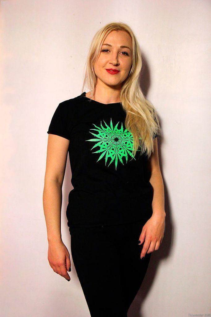 Футболка флуоресцентна унісекс Jahmandala in flur #1 (L)