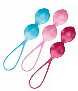 Набір вагінальних кульок SATISFYER BALLS C03 DOUBLE SET OF 3