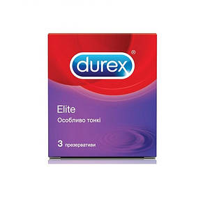 Презервативи Durex Elite 3  шт 5010232954236