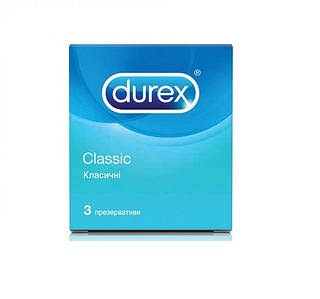 Презервативи Durex Classic 3  шт 5010232954250