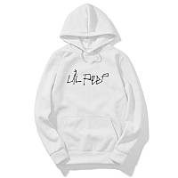 Белое худи Lil Peep Logo, унисекс XL, 52, Весна/осень