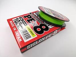 Шнур Sunline Siglon PE х8 150m (салат.) #0.6/0.132 mm 10lb/4.5 kg