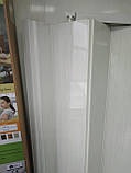 Гармошка ширма No1 білий ясен 820х2030х0,6 мм двері розсувна міжкімнатна пластикова глуха, фото 5