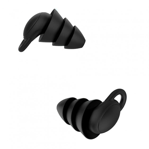 Беруші для сну, роботи, захист від шуму Sqrmini Black