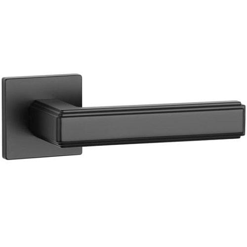 Ручка дверна APRILEAFLESIA Q 7S BK чорний, фото 1