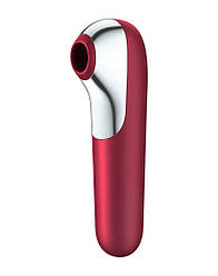 Смарт-вібратор та вакуумний стимулятор 2в1 Satisfyer Dual Love Pink 18+