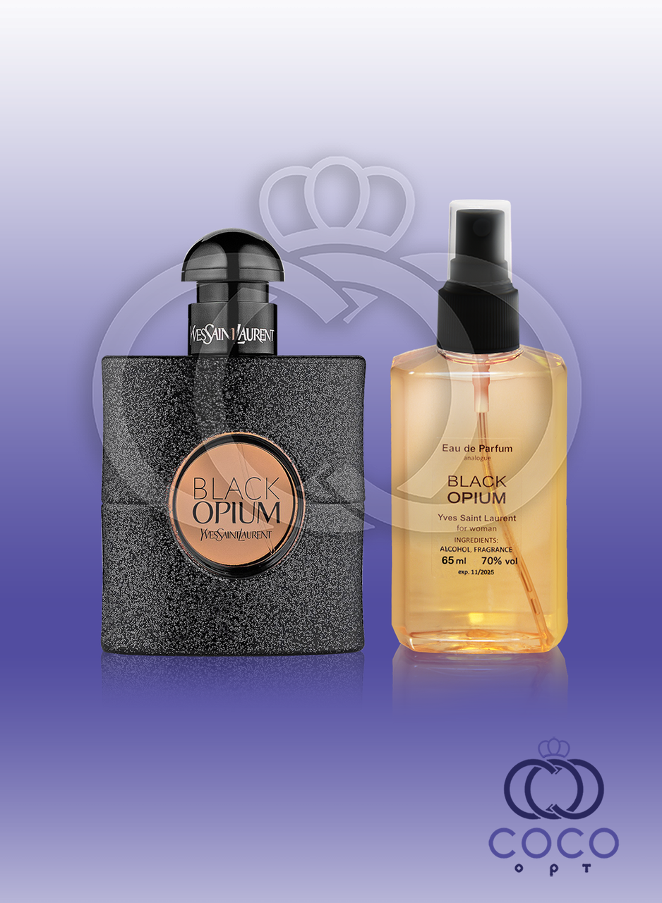 Парфум аналог Yves Saint Laurent Black Opium 65 Ml, фото 1