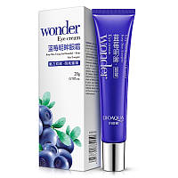 Крем для шкіри навколо очей з екстрактом чорниці заспокійливий Bioaqua Wonder Eye Cream, 20г