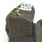 Шкарпетки чоловічі махрові "Новий рік" середні GRAND, р27-29, коричневі, 20031732, фото 5