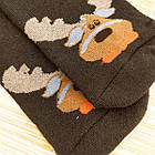 Шкарпетки чоловічі махрові високі BEAUTY SOCKS р27-31 олень у метелику чорні 20039691, фото 7